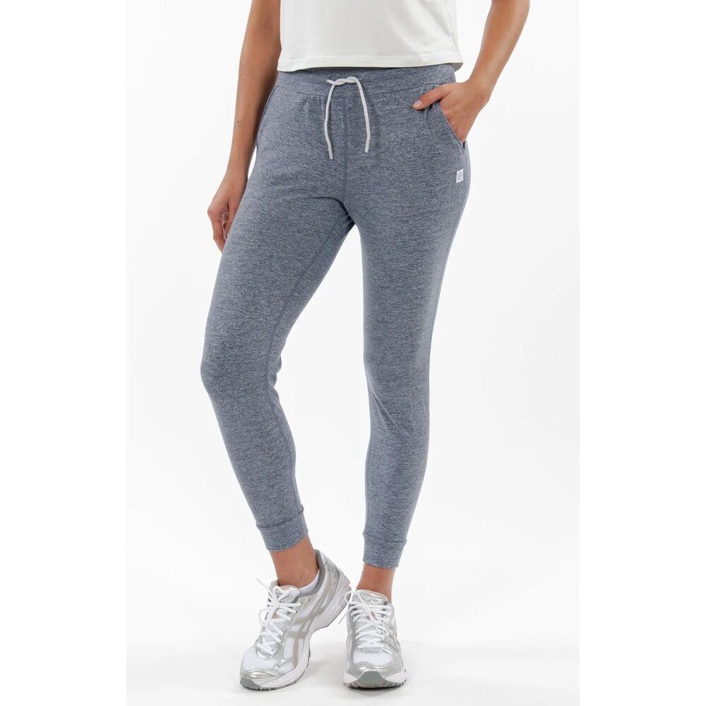 RHOBACK Tempo Performance Jogger Heather Steel Grey VSoft Pants Womens XS